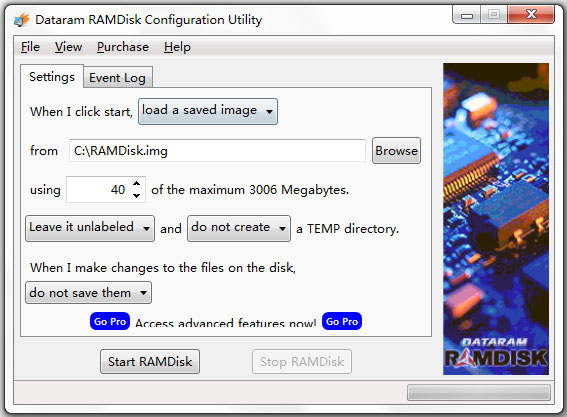 Dataram RAMDisk(ڴӲ) V4.4.0