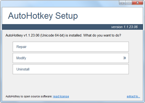 AutoHotkey(ȼű) V1.1.23.06