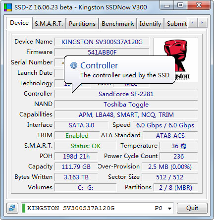 SSD-Z(̬Ӳ̼⹤) V16.06.23 ɫ