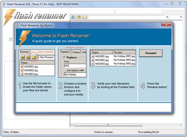 Flash Renamer(޸ļ) V6.8 