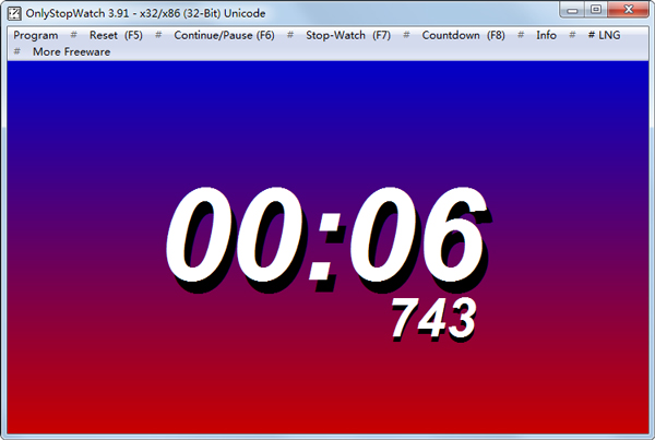 OnlyStopWatch() V3.91 ɫ