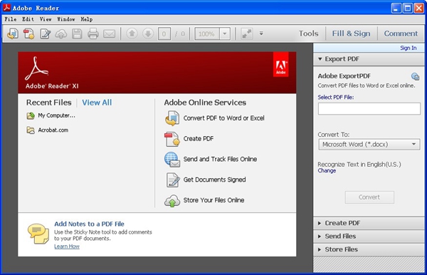 Adobe ReaderPDFĶ V11.0.09 Ӣİ