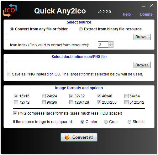 Quick Any2Ico(ͼȡ) V2.2.2.0 ɫ