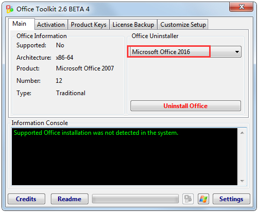 Microsoft Toolkit(Office2016) V2.6B4 ɫ