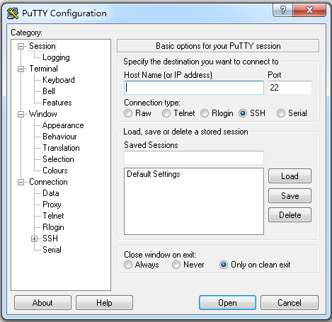 PuTTY(sshӹ) V0.68 Ӣİ