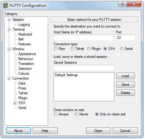 PuTTY Portable(sshӹ) V0.68 Ӣɫ