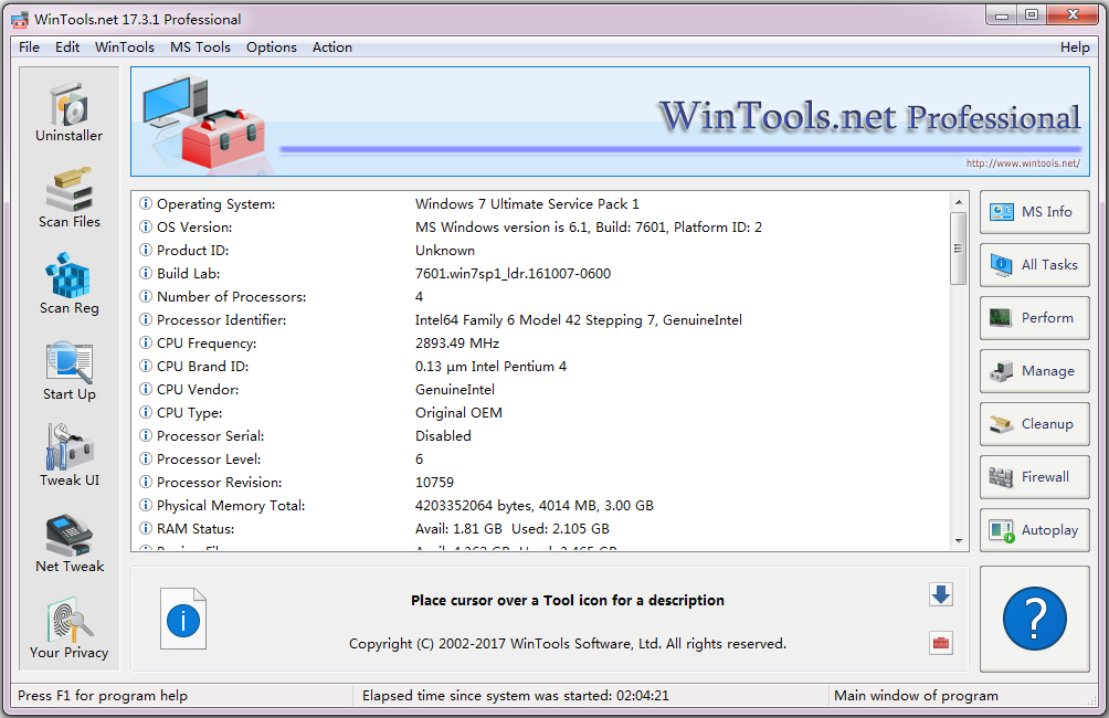 WinTools.net Pro(ϵͳŻ) V17.3.1 ԰
