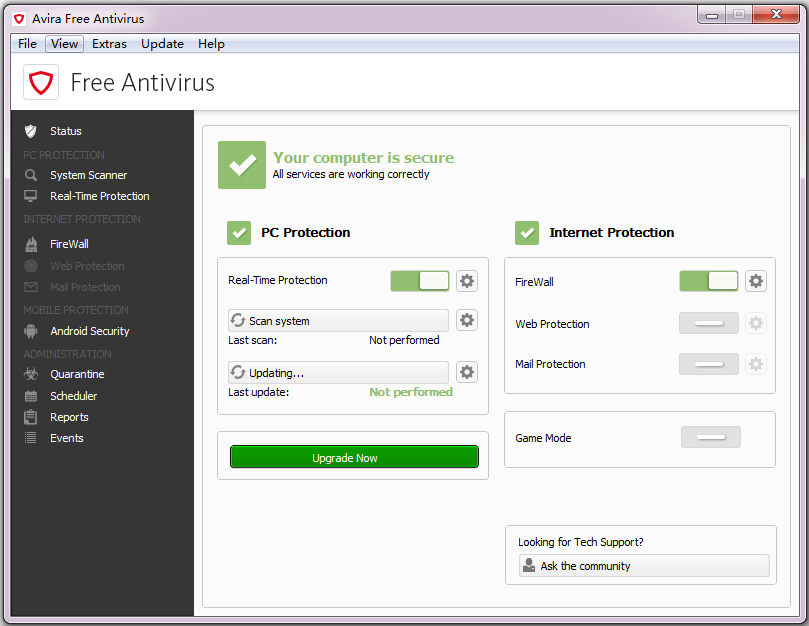 Avira Free Antivirus(СɡѰ) V15.0.25.172 Ӣİ