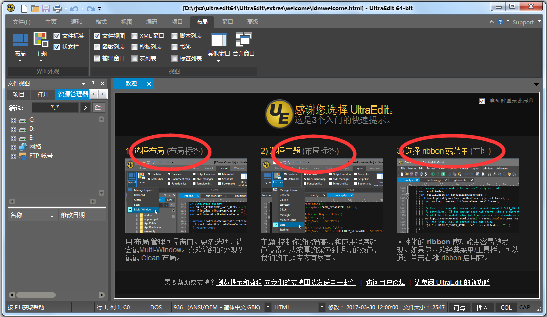 Ultraedit(ı༭)64λ V24.0.0.72 ɫƽ