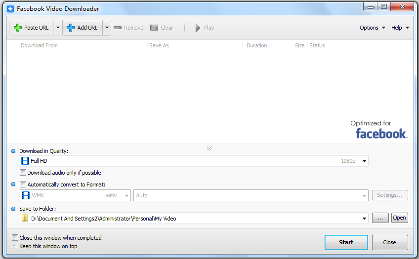 Facebook Video Downloader(facebookƵ) V3.8.37 Ӣİ