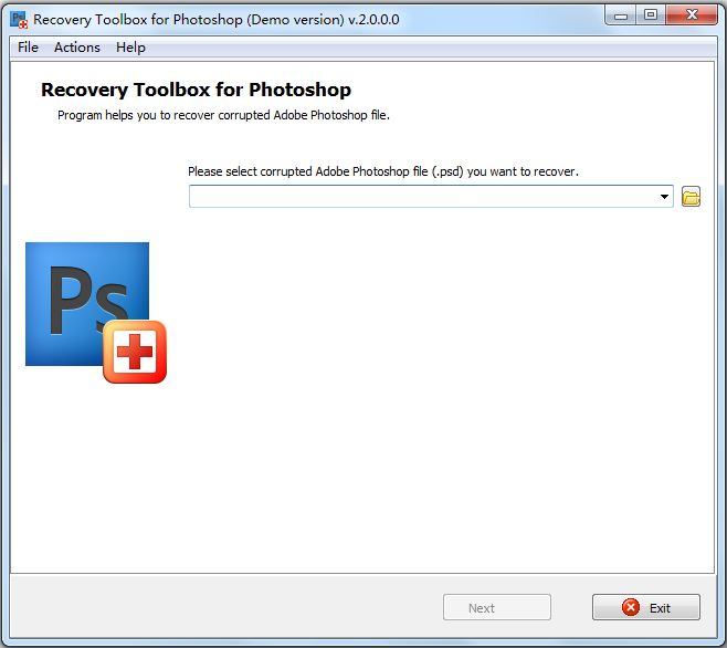 Recovery Toolbox for Photoshop(PSDļ޸) V2.0 ԰