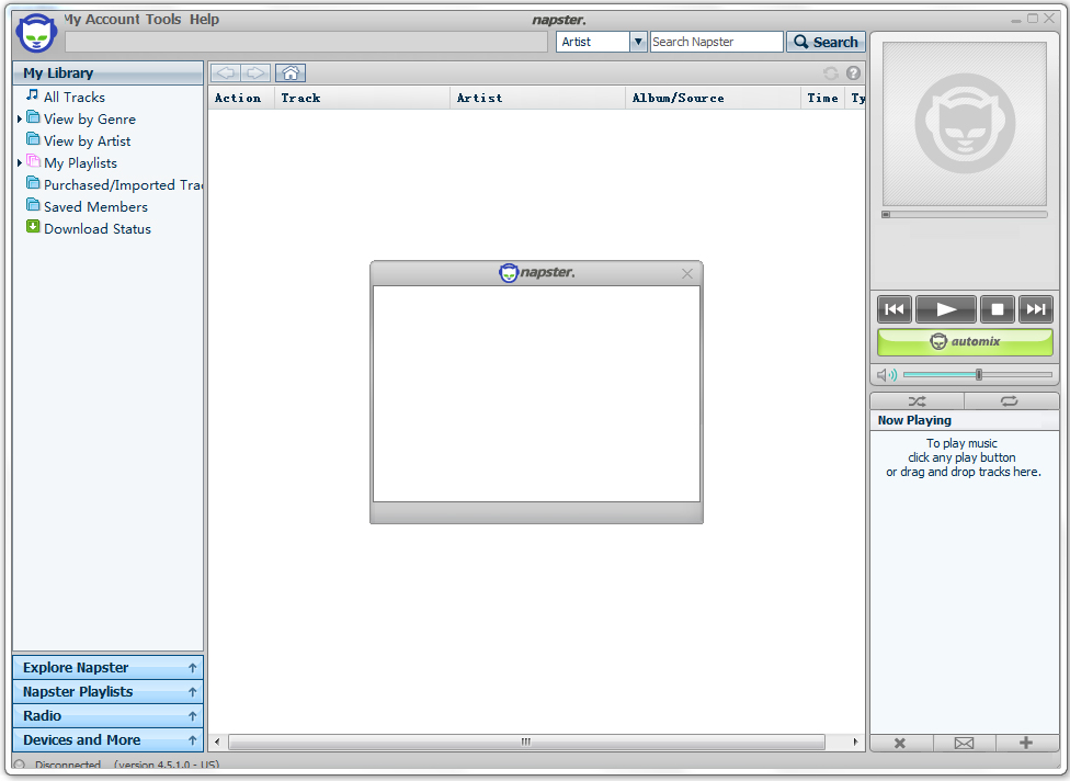 Napster(MP3ط) V4.5.1.0 Ӣİ