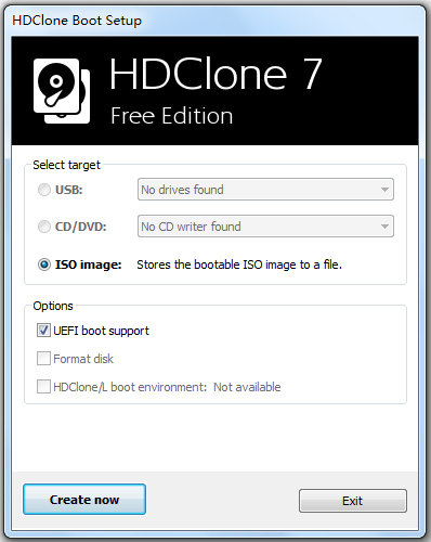 HDClone Free Edition(Ӳ̸ƹ) V7.0.2 Ӣİ