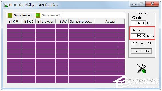 CANڲʼ㹤(Brt01 for philips CAN families) V1.01 ɫ