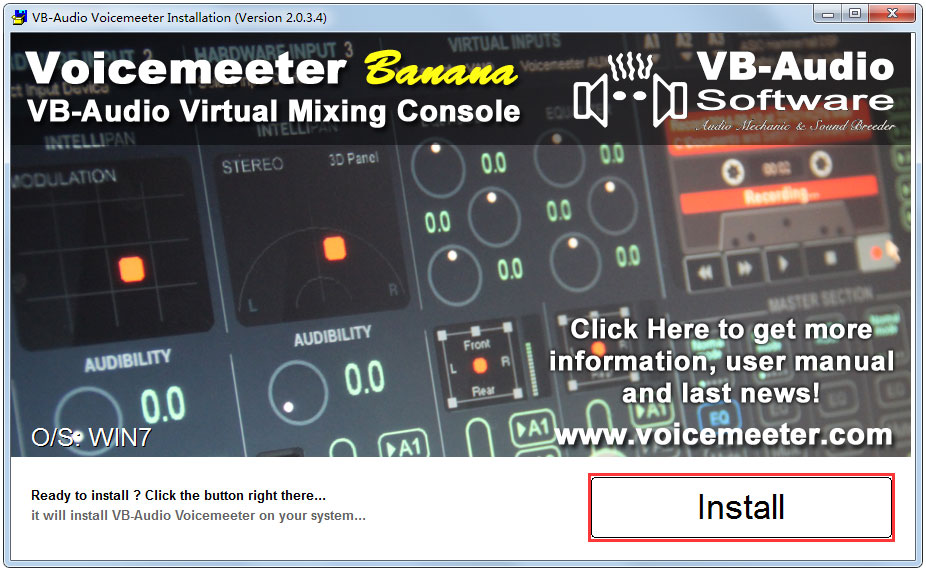 Voicemeeter Banana(Ƶ̨) V2.0.3.4