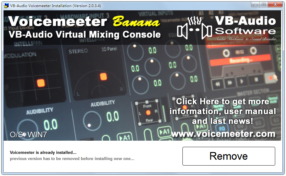 Voicemeeter Banana(Ƶ̨) V2.0.3.4