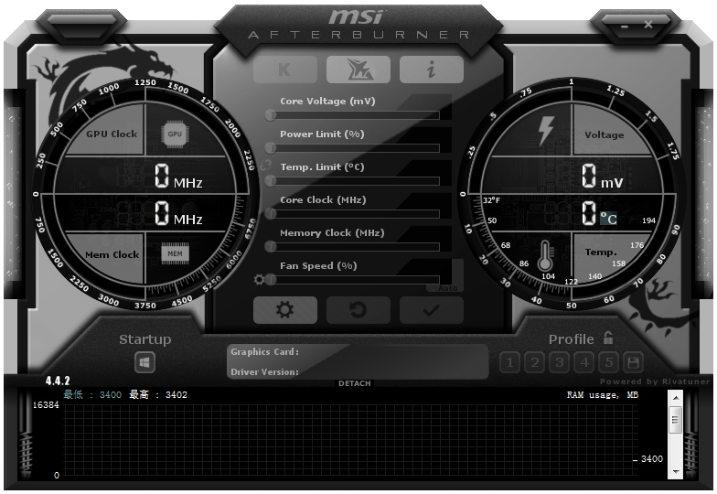 MSI Afterburner(΢ԿƵ) V4.4.2.12263 İ