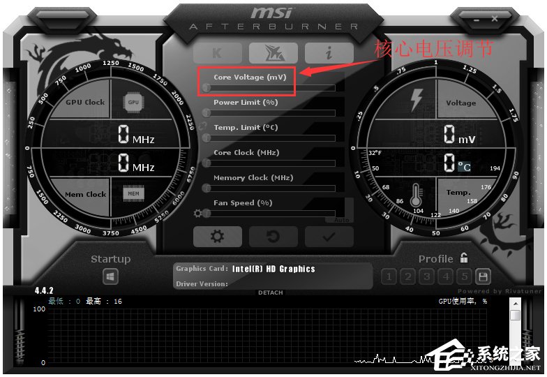 MSI Afterburner(΢ԿƵ) V4.4.2.12263 İ