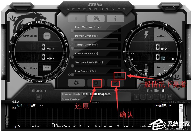 MSI Afterburner(΢ԿƵ) V4.4.2.12263 İ