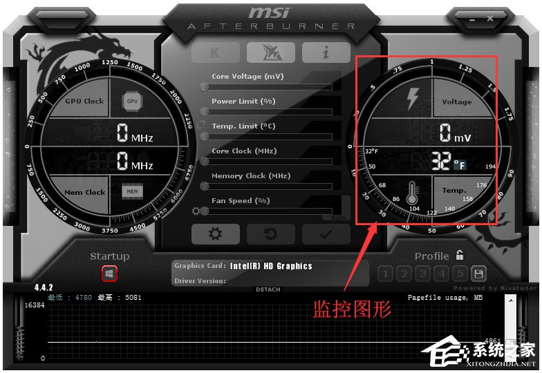 MSI Afterburner(΢ԿƵ) V4.4.2.12263 İ