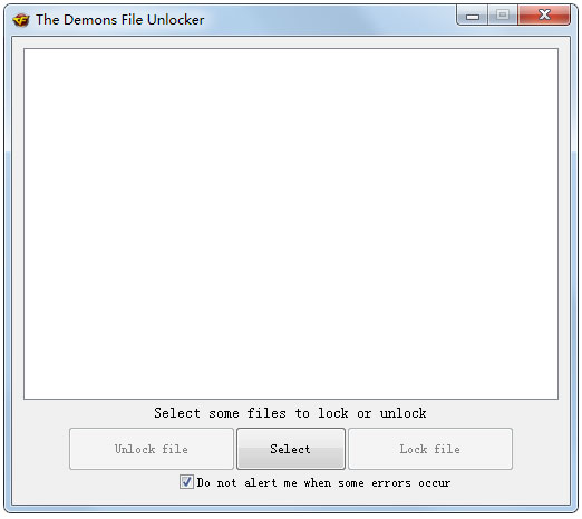 The Demons File Unlocker(ltbܼܹ) V1.0 ɫ