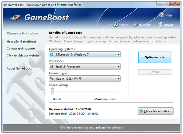 GameBoost(ϷŻ) V3.4.18.2016 Ӣɫ