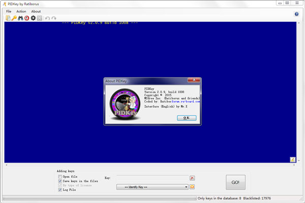 PIDKey(Կ) V2.0.9.1008 ɫ
