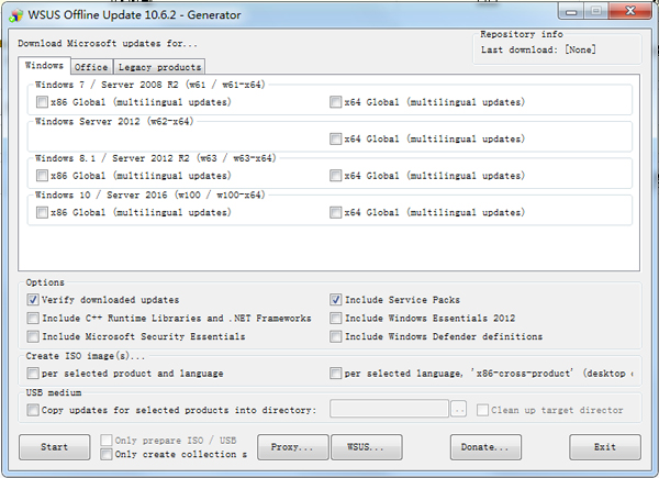 WSUS Offline Update(΢߲) V10.6.2 ɫӢİ