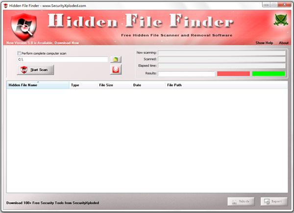 Hidden File Finder(ļ) V4.0 ɫ