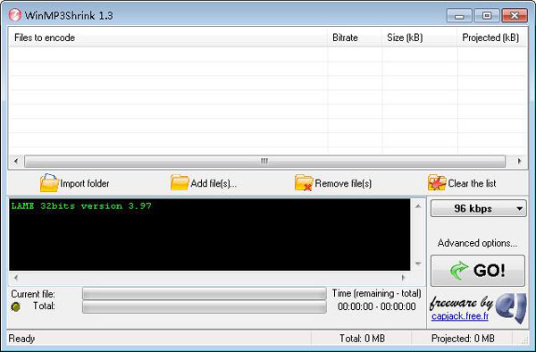 WinMP3Shrink(mp3ѹ) V1.3 ɫ