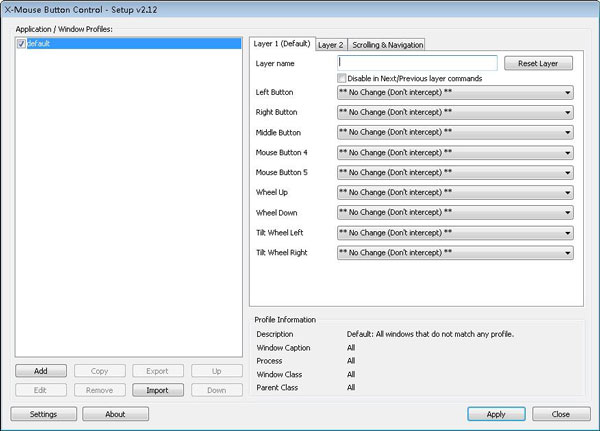 X-Mouse Button Controlùߣ V2.12.1.0
