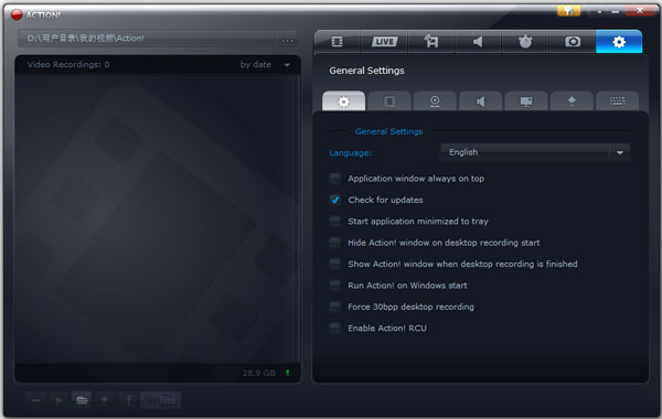 Mirillis Action!(Ļ¼) V1.30.0