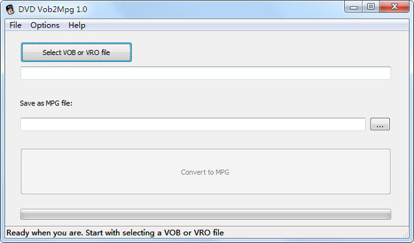 DVDVob2Mpg(VOBתMPg) V1.0