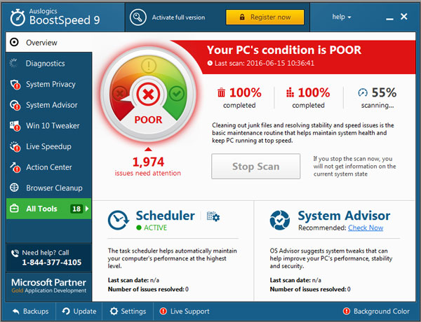 Auslogics BoostSpeed(ϵͳ) V9.0