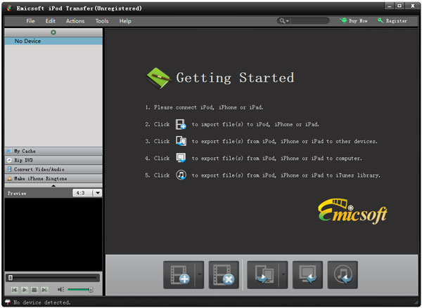 Emicsoft iPod Transfer(ipodת) V5.1.16