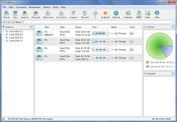 Ӳ̿ռ(DiskBoss) V7.0.32 Ӣİ