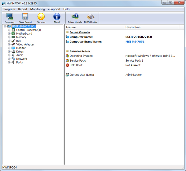 HWiNFO64(ϵͳϢ) V5.35.2955 Ӣɫ