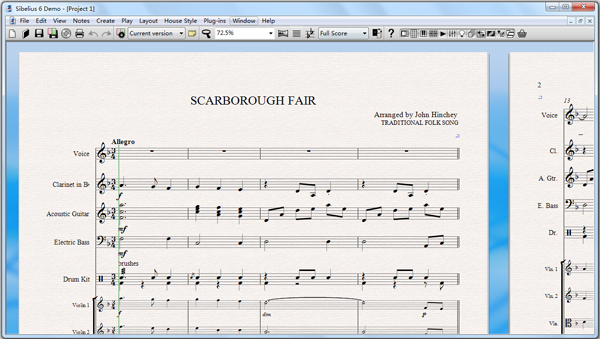 Sibelius() V6.0.3