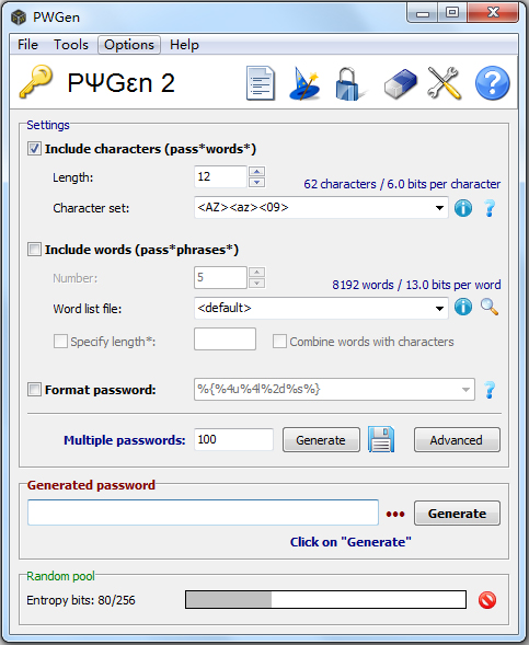 PWGen(ɹ) V2.9.0