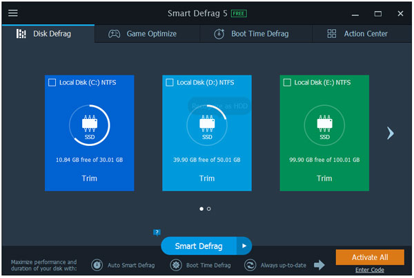 Smart Defrag Portable(Ƭ) V5.0.2.769 ɫ