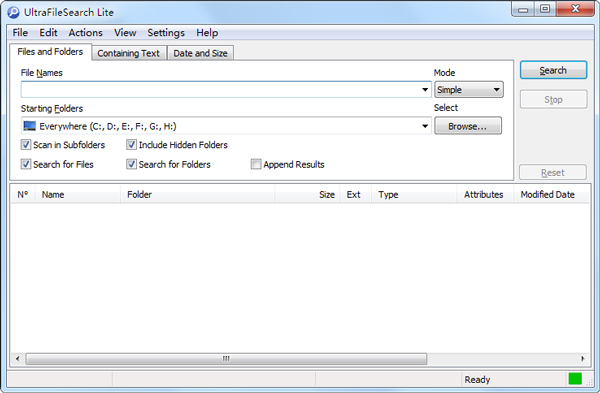 UltraFileSearch(ϵͳ) V4.5.0.15327 Ӣɫ