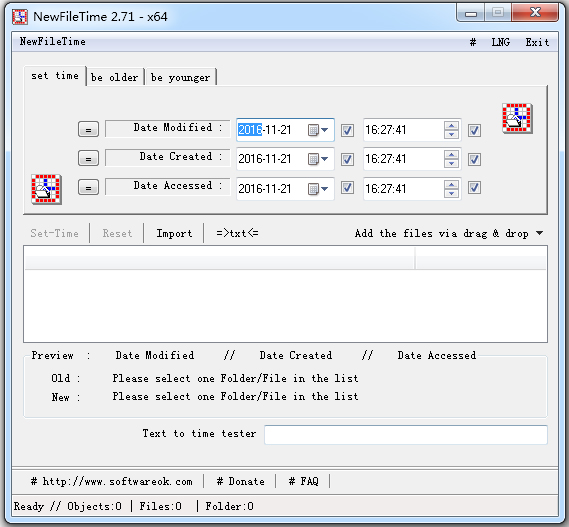 NewFileTime(Ͳʱ) V2.71 ɫ
