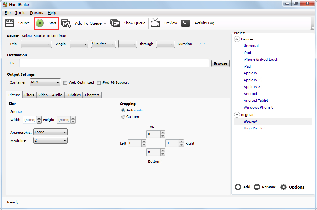 HandBrake(Ƶת) V0.9.9.5470 ɫ