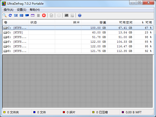 UltraDefrag() V7.0.2 ɫЯ