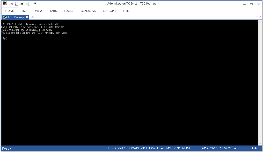 Take Command(命令行处理器) V20.11.40 英文版