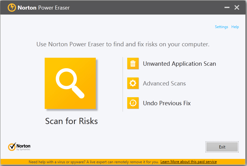 Norton Power Eraser(ŵǿ) V5.2.0.15 ɫ