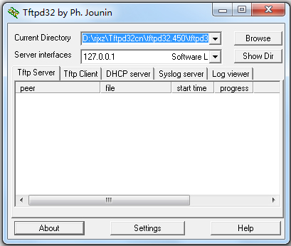 Tftpd32.exe() V4.50 Ӣɫ