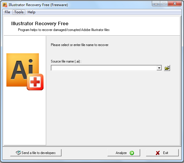 Illustrator Recovery Free(aiļ޸) V1.0 ɫ