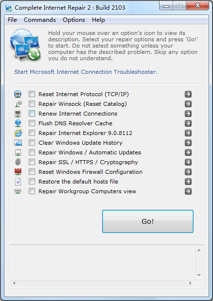 ޸(Complete Internet Repair) V2.1.0 ɫ
