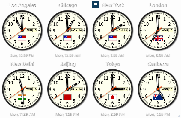 Sharp World Clock(ʱ) V8.0 Ӣİ